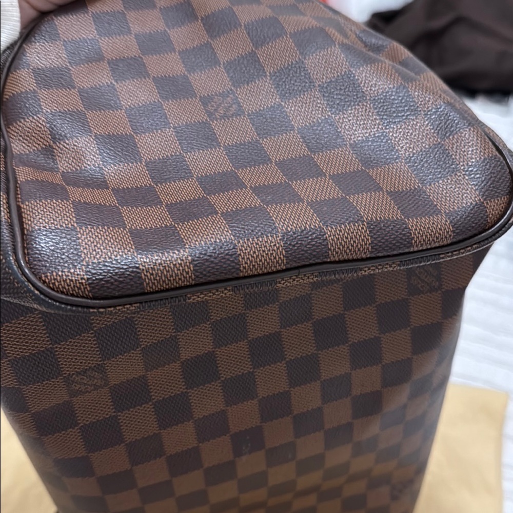 Louis Vuitton Dark Brown Checkered Duffel Bag - Picture 9 of 16